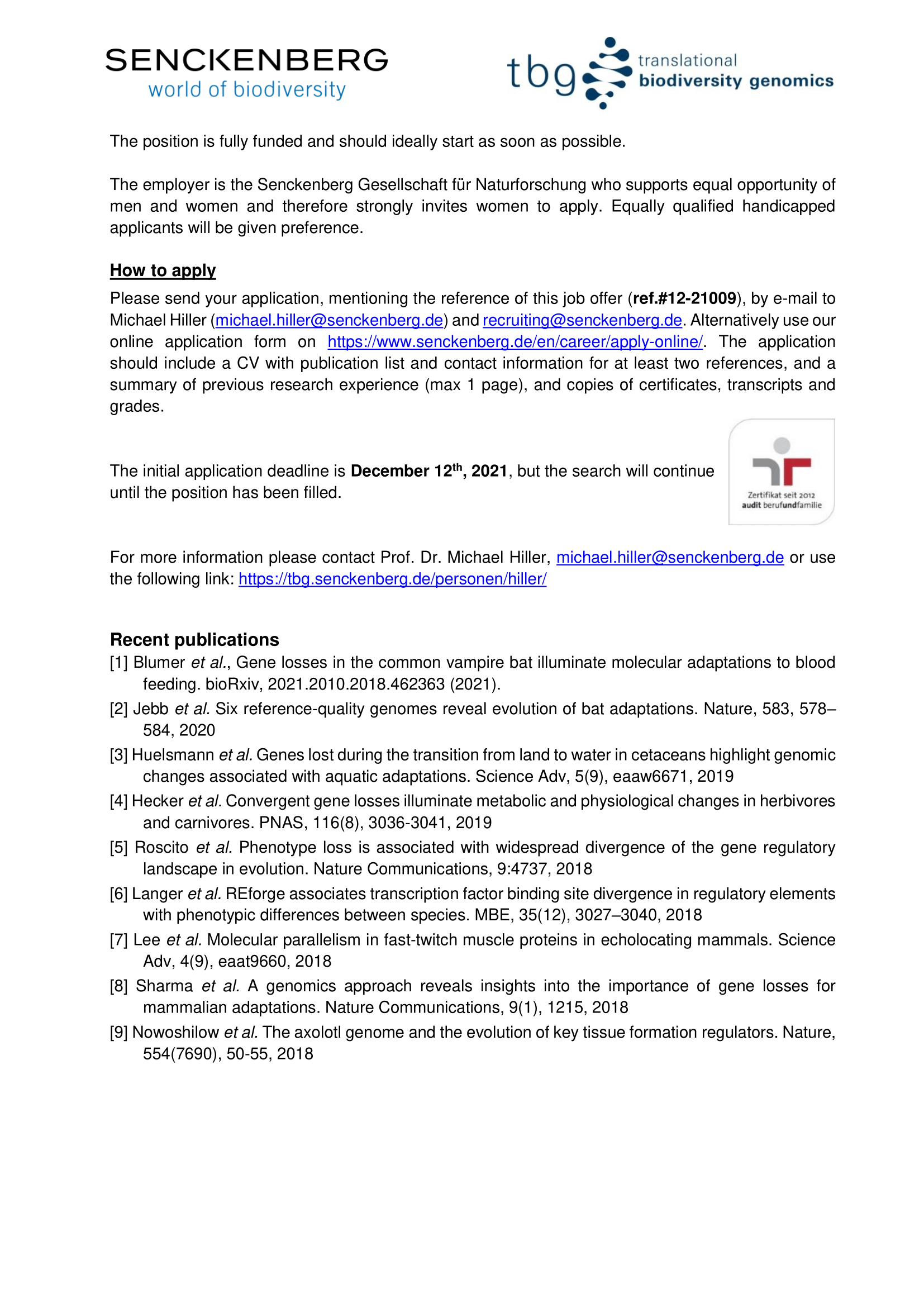 21009 PhD Position 2